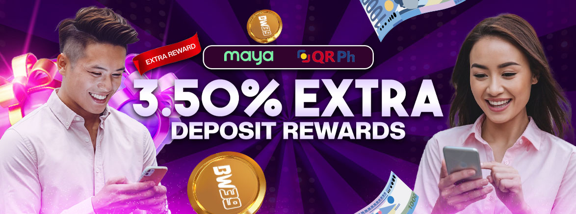 Extra 3.50% Additional Deposit Rewards (Maya and QR PH)
