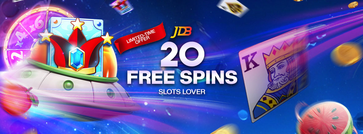 JDB Exclusive 20 FREE SPINS! JDB Exclusive 20 FREE SPINS!