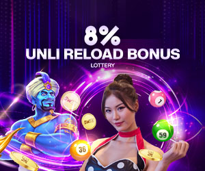 8% Unli Reload Bonus Lottery