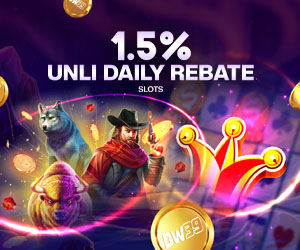 1.5% Unli Daily Rebate Slots